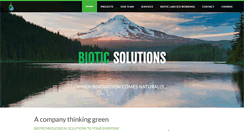 Desktop Screenshot of bioticsol.com